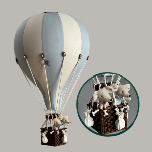 Zestaw - myszkI Maileg bliźniaki + balon L SuperBaloon